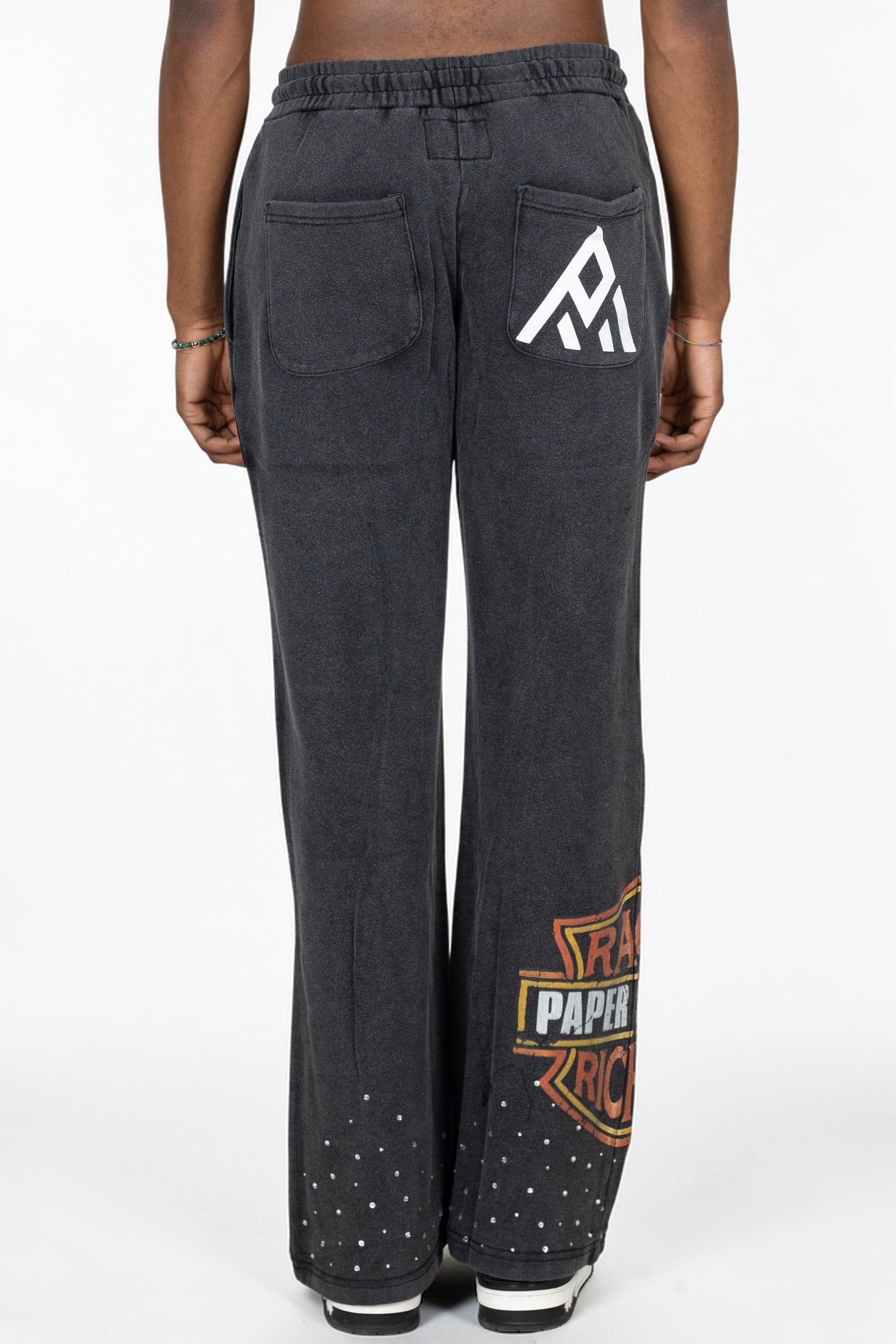 PAPER MONEY - JOGGER MOTO NERO