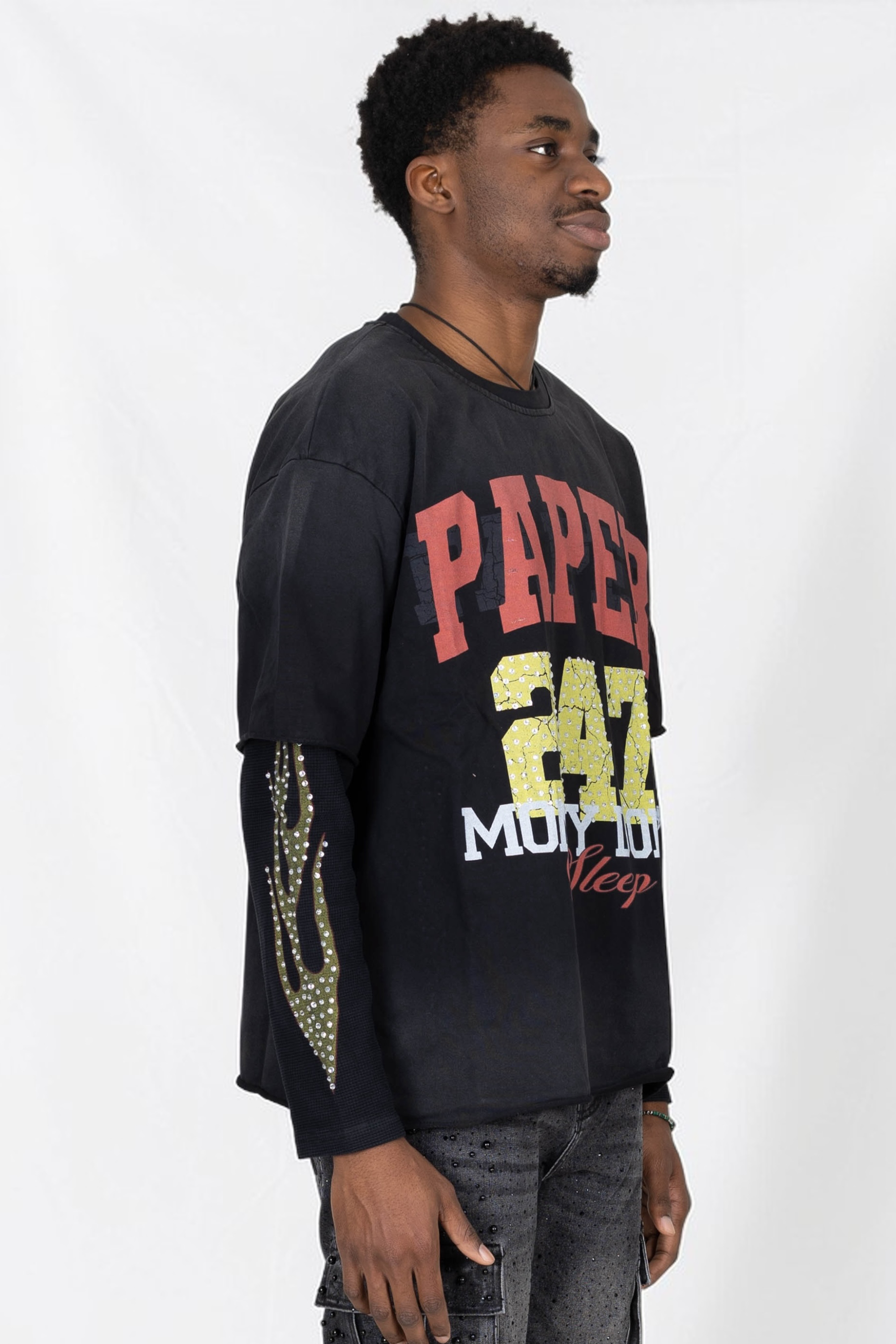 PAPER MONEY - LONGSLEEVE 247  GRIGIO