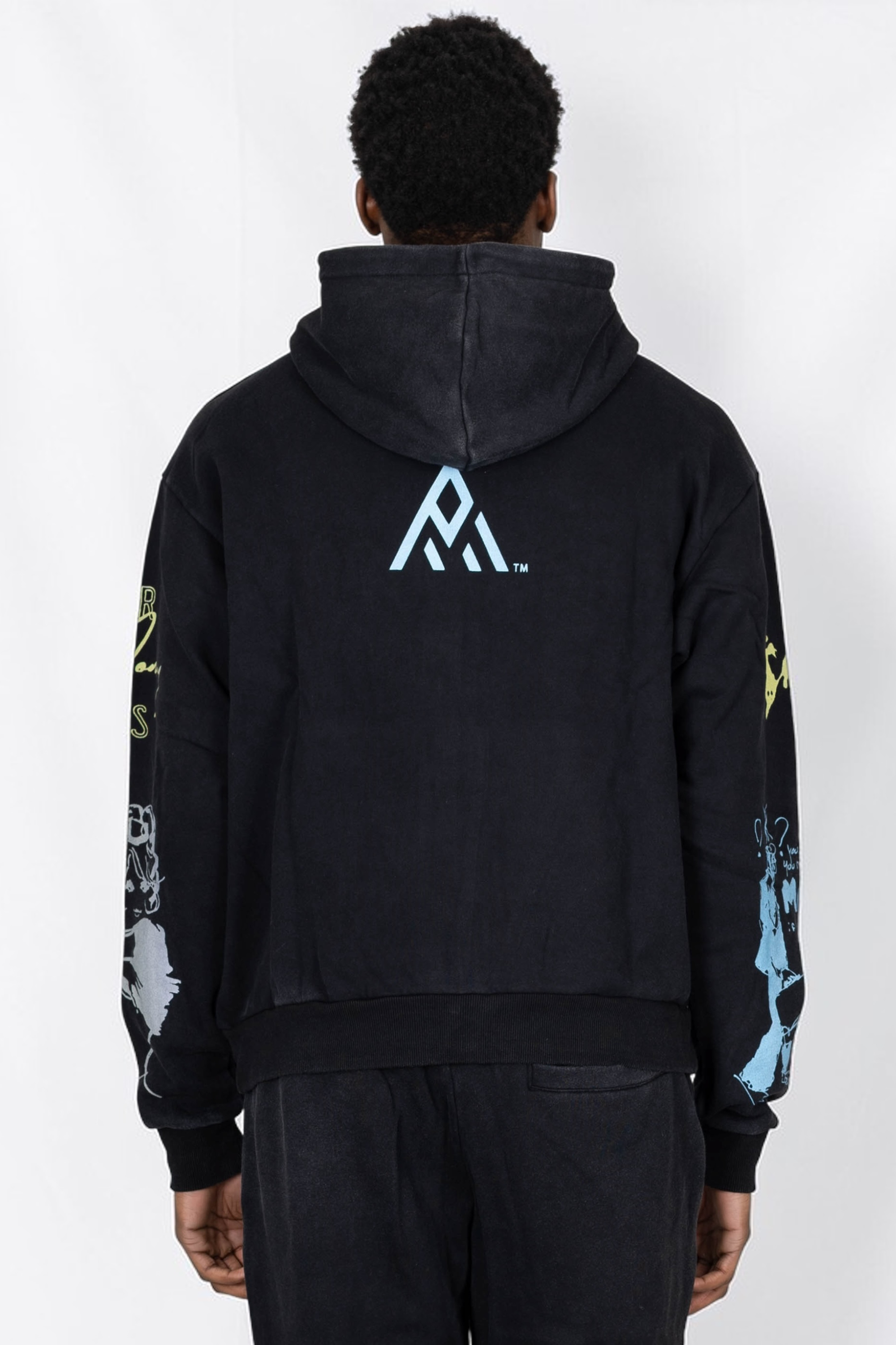 PAPER MONEY - ZIP HOODIE INTERNATIONAL NERO