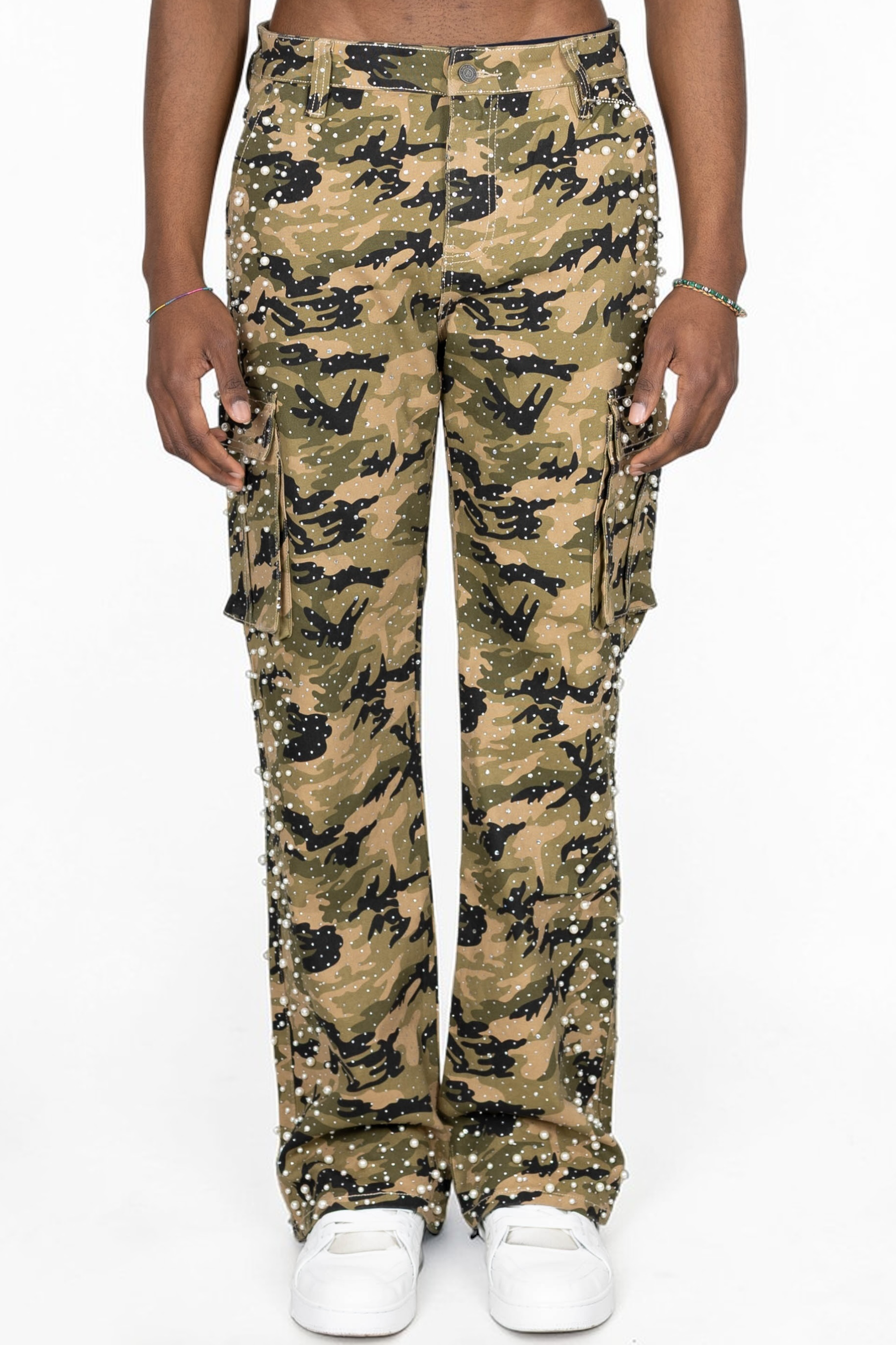 PAPER MONEY - JEANS PEARL CRYSTAL CAMO