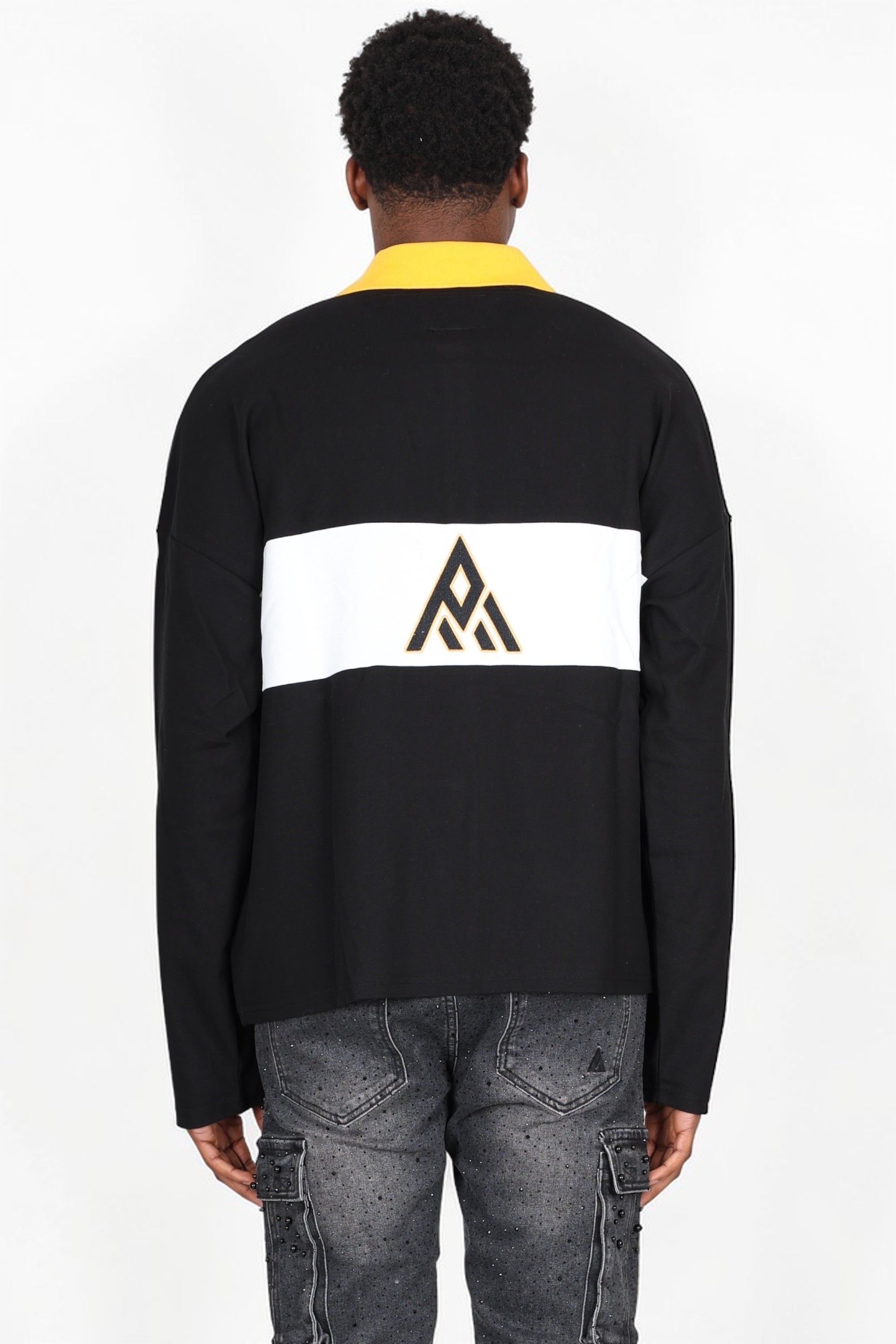 PAPER MONEY - POLO RUGBY - NERO NERO