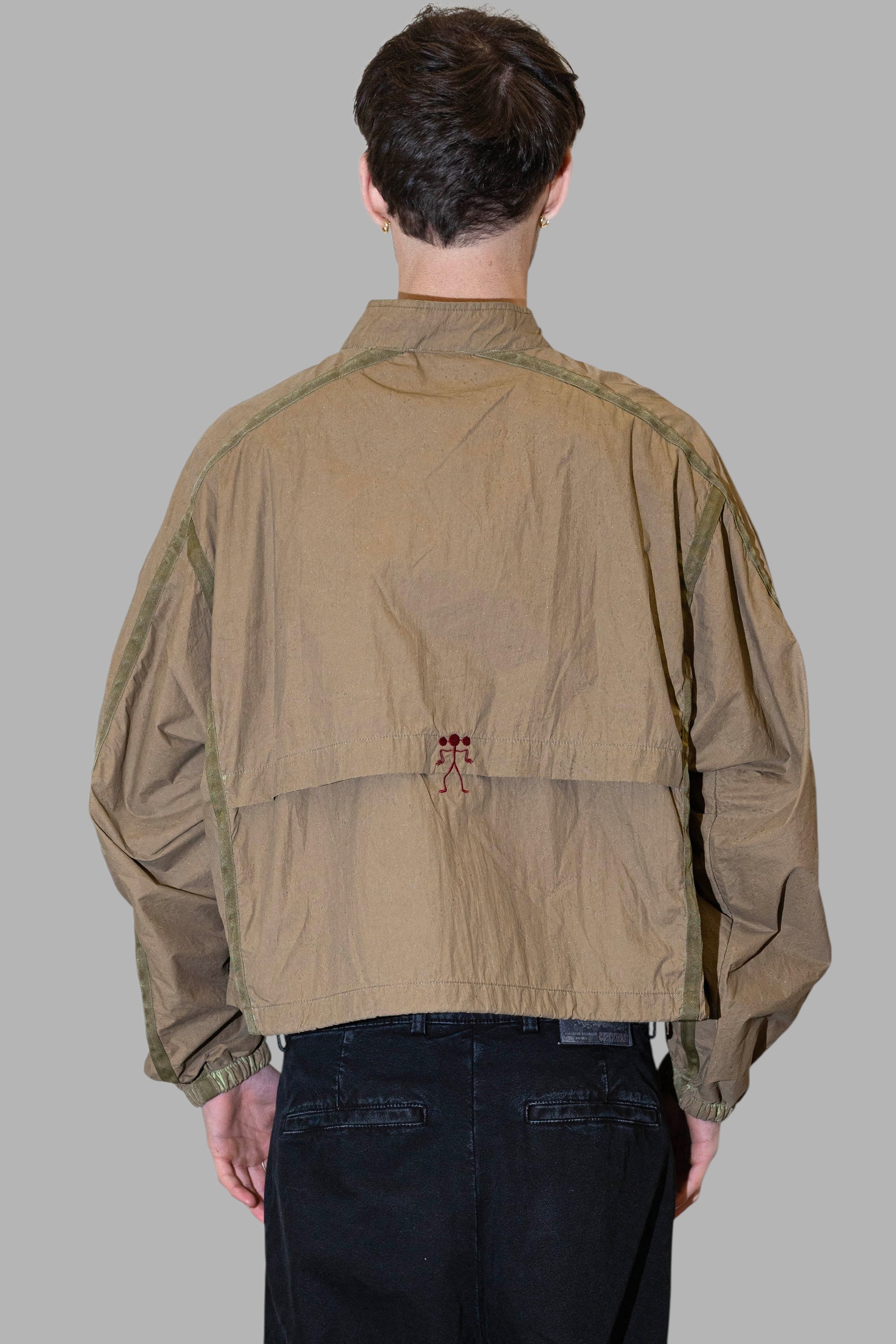 NATIVO- JACKET NYLON - MARRONE