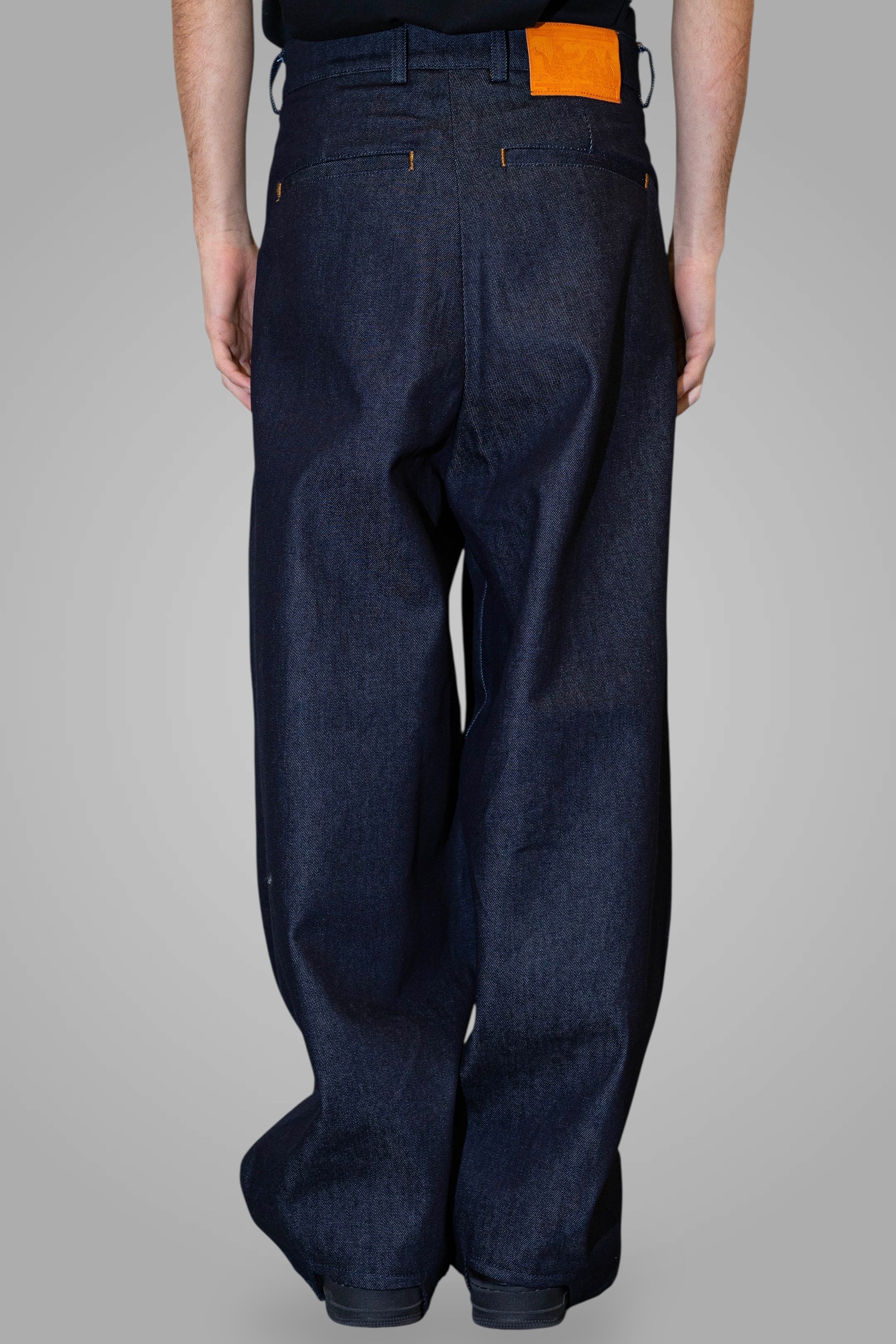 KARMINE- WORKER JP PANTS /RAW DENIM