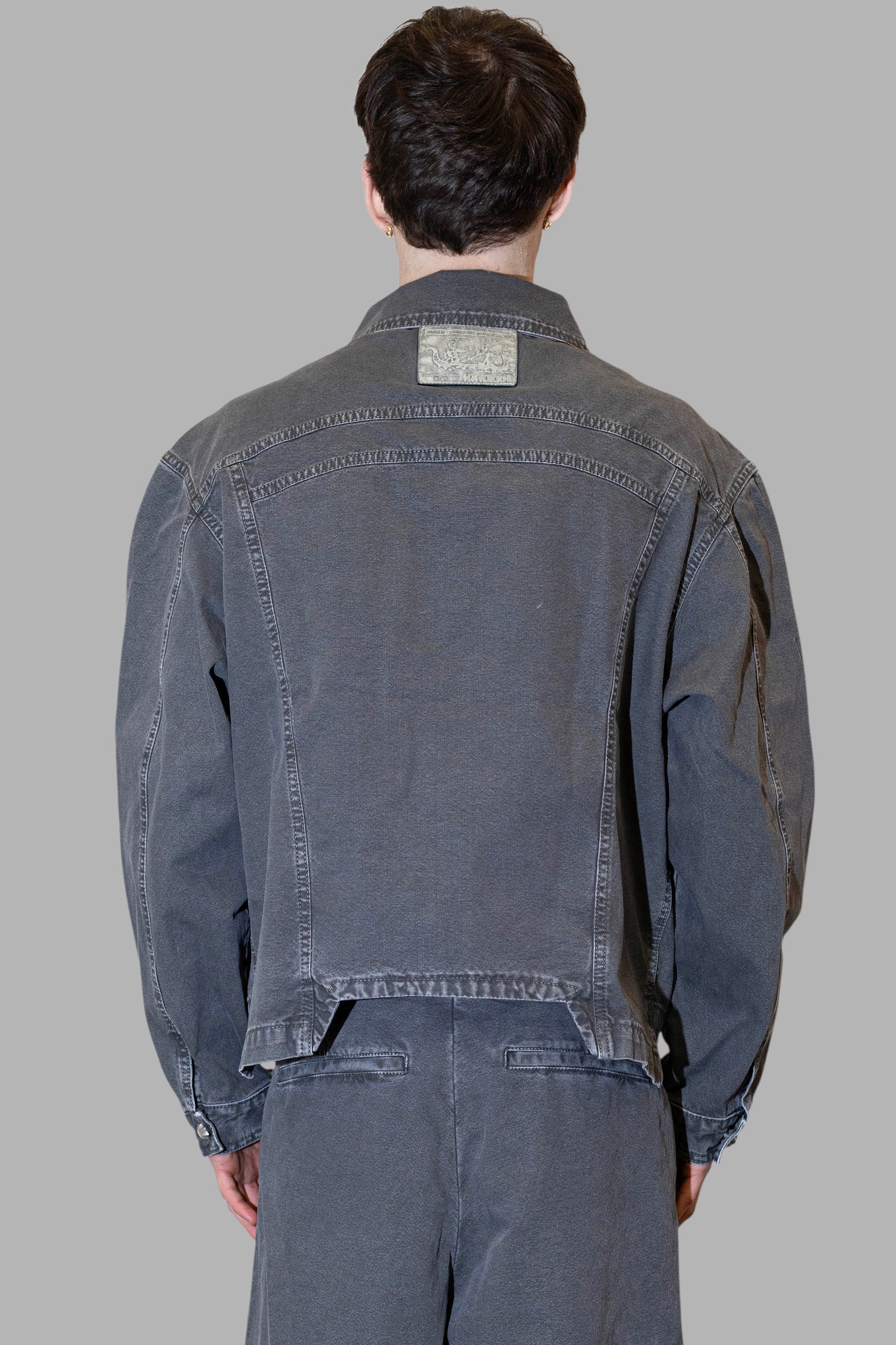KARMINE - JAPAN WORKER JACKET - GRIGIO