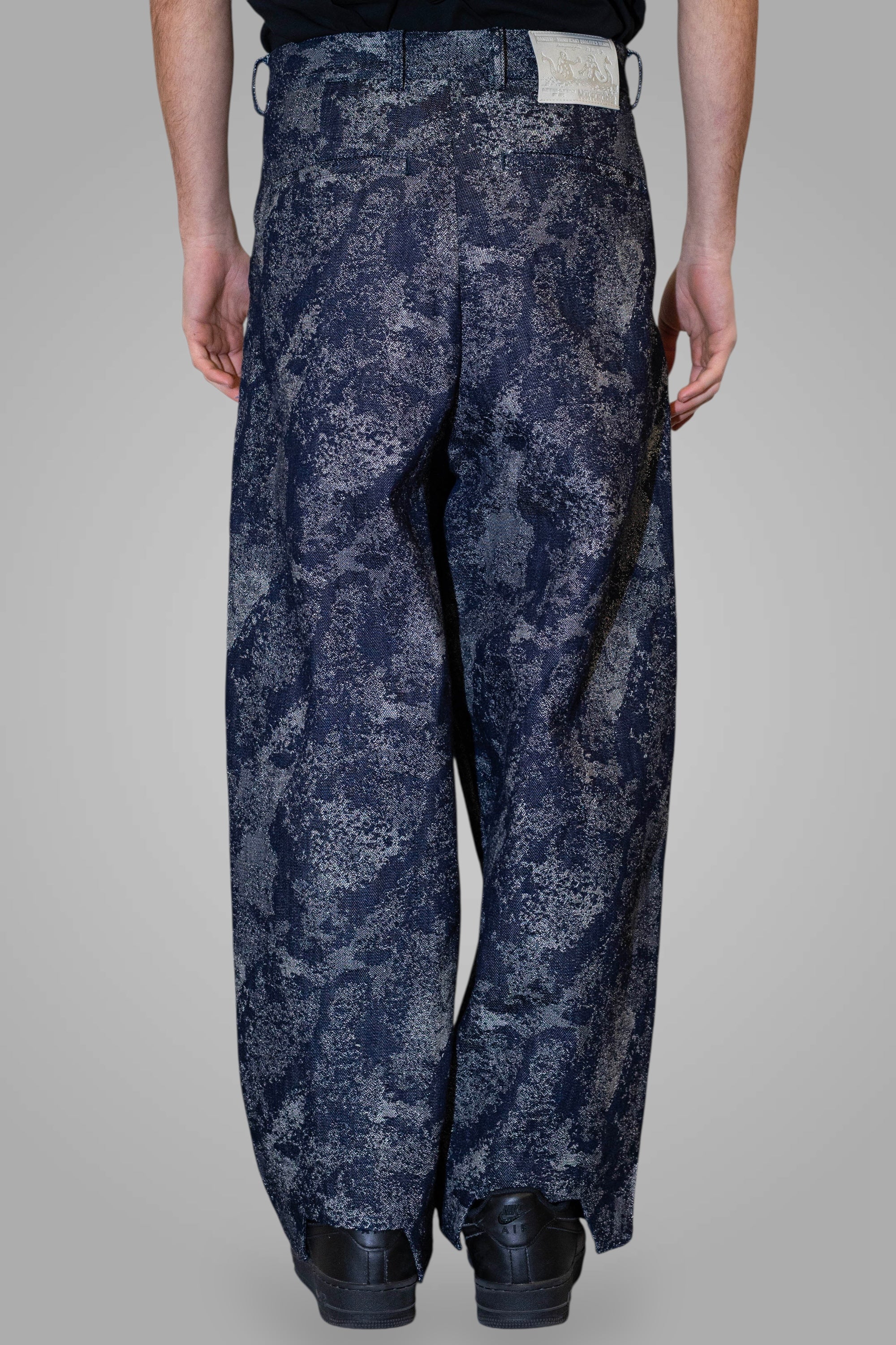 KARMINE- WORKER JP PANTS /JACQUARD DENIM