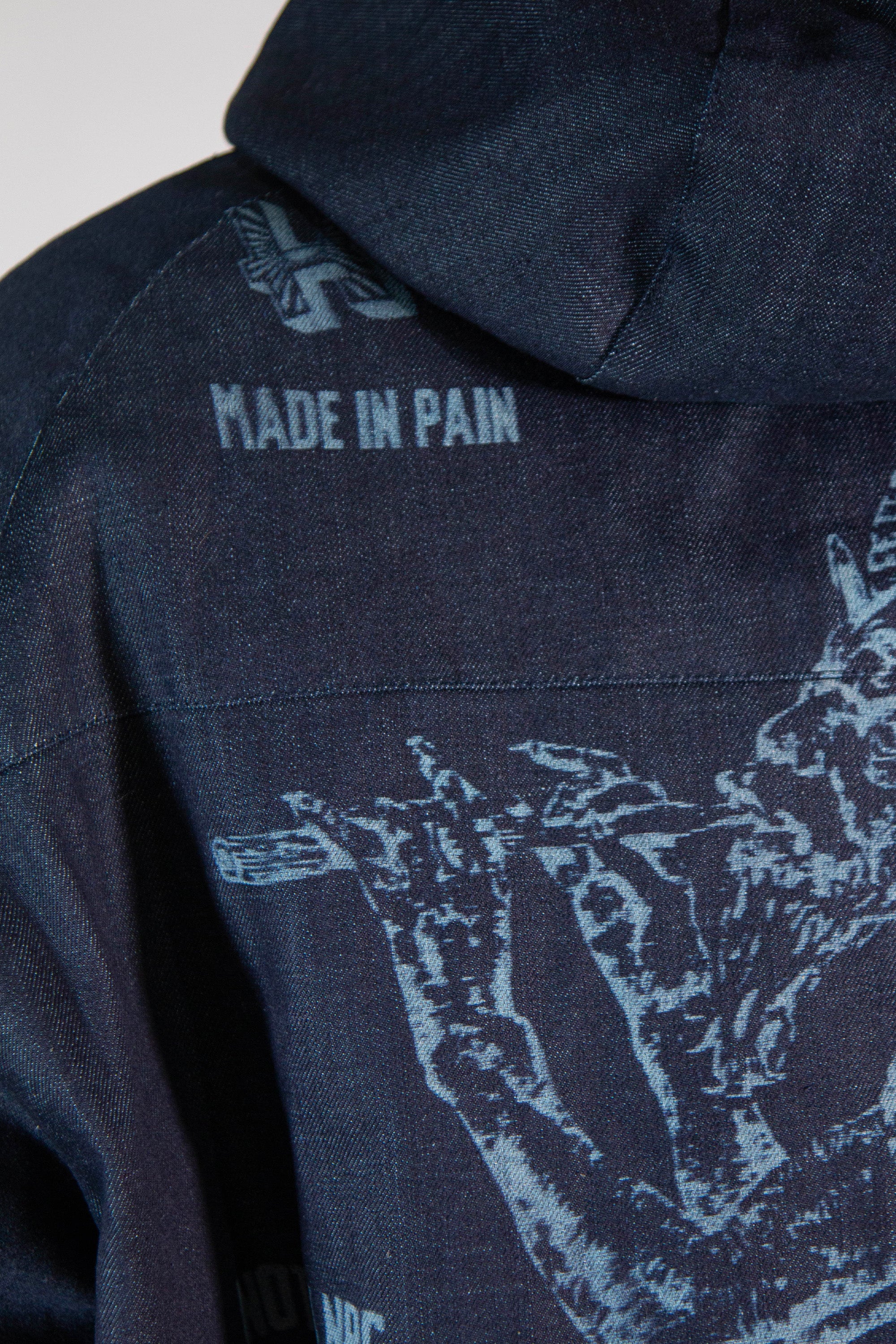 KARMINE RAW DENIM JACKET