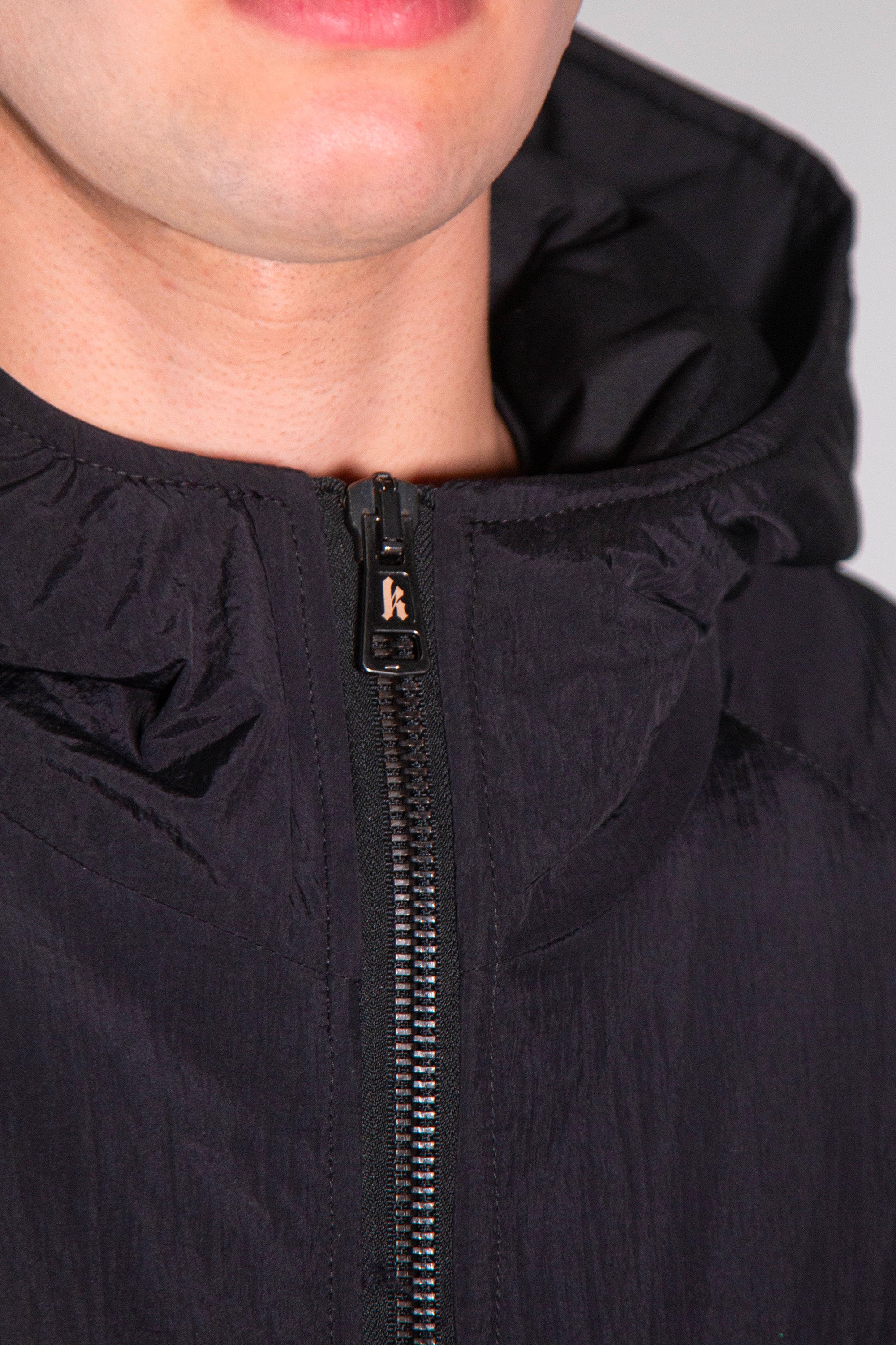 KARMINE HYDROPROOF BLACK JACKET