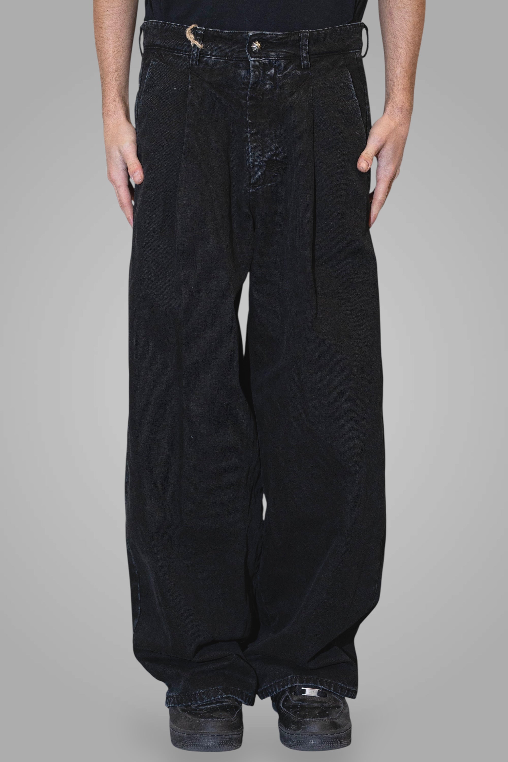 KARMINE - JAPAN WORKER JEANS - NERO
