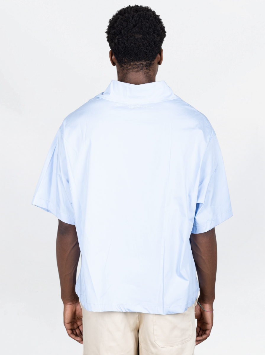 TWO SIDES - CAMICIA THROUGH AZZURRO