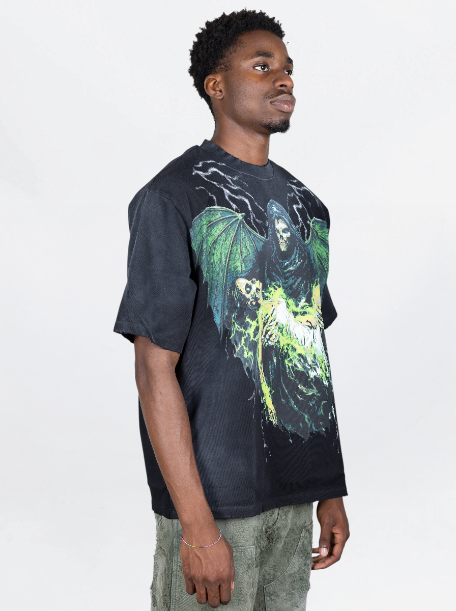 BLACK ISLAND - T SHIRT GHOST - NERO NERO