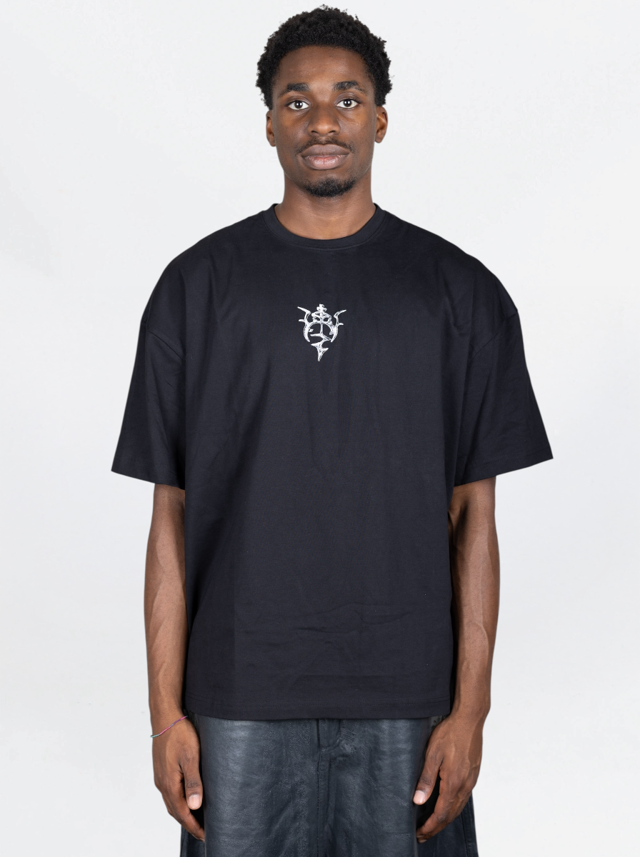 VERTERE - T SHIRT RIOT  NERO