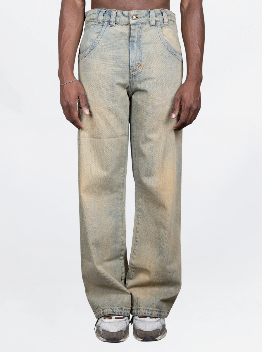 KARMINE - JEANS ORANGE OCEAN ORANGE DENIM