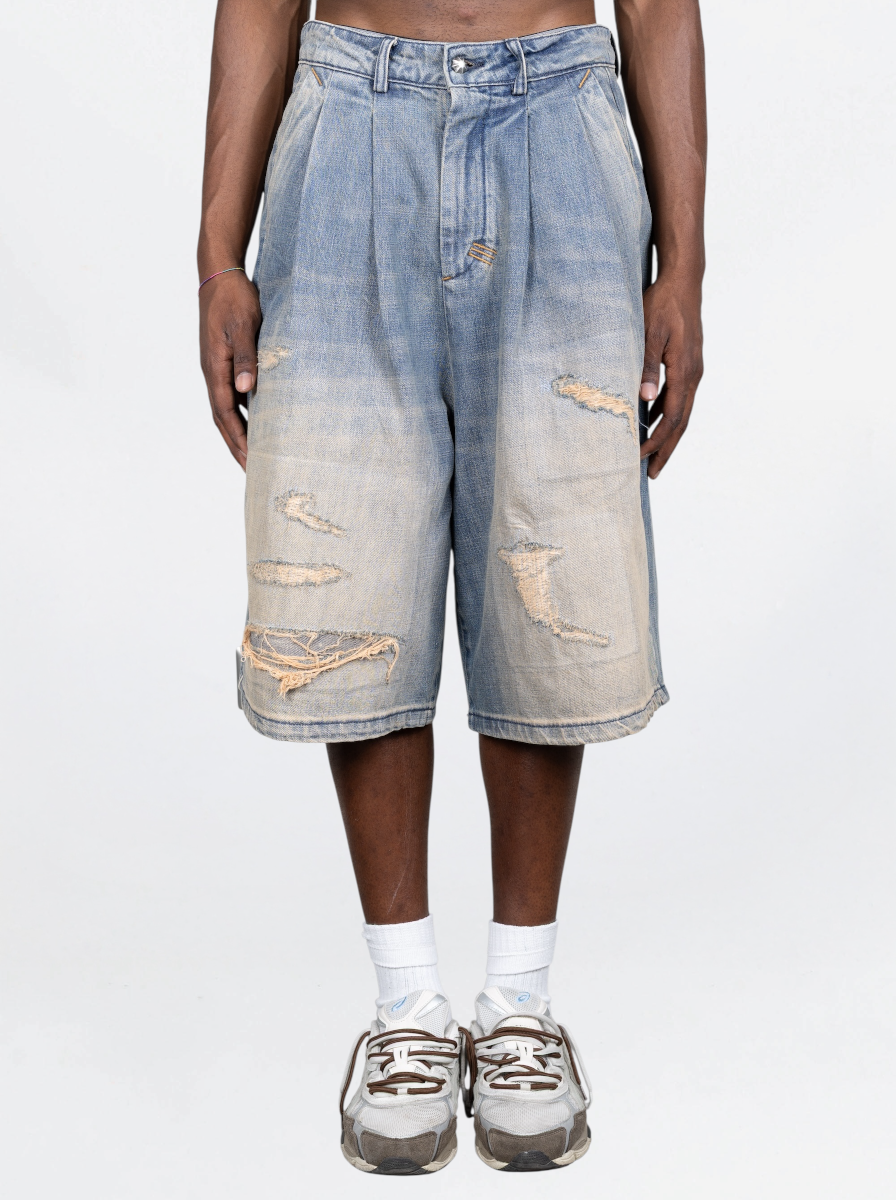 KARMINE - JORTS MINERAL LIGHT DENIM