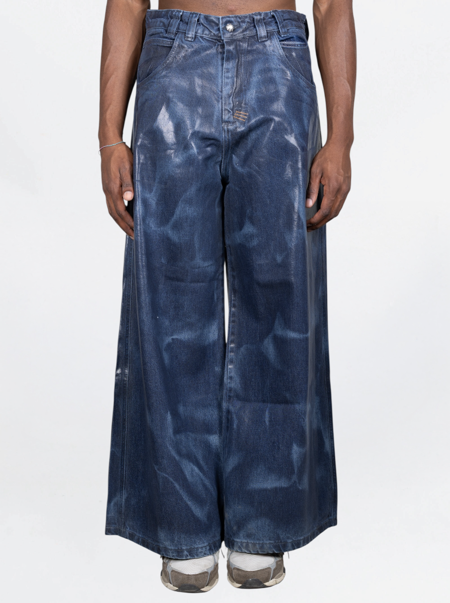 KARMINE - JEANS LUCYD SKIN - SCURO BLU