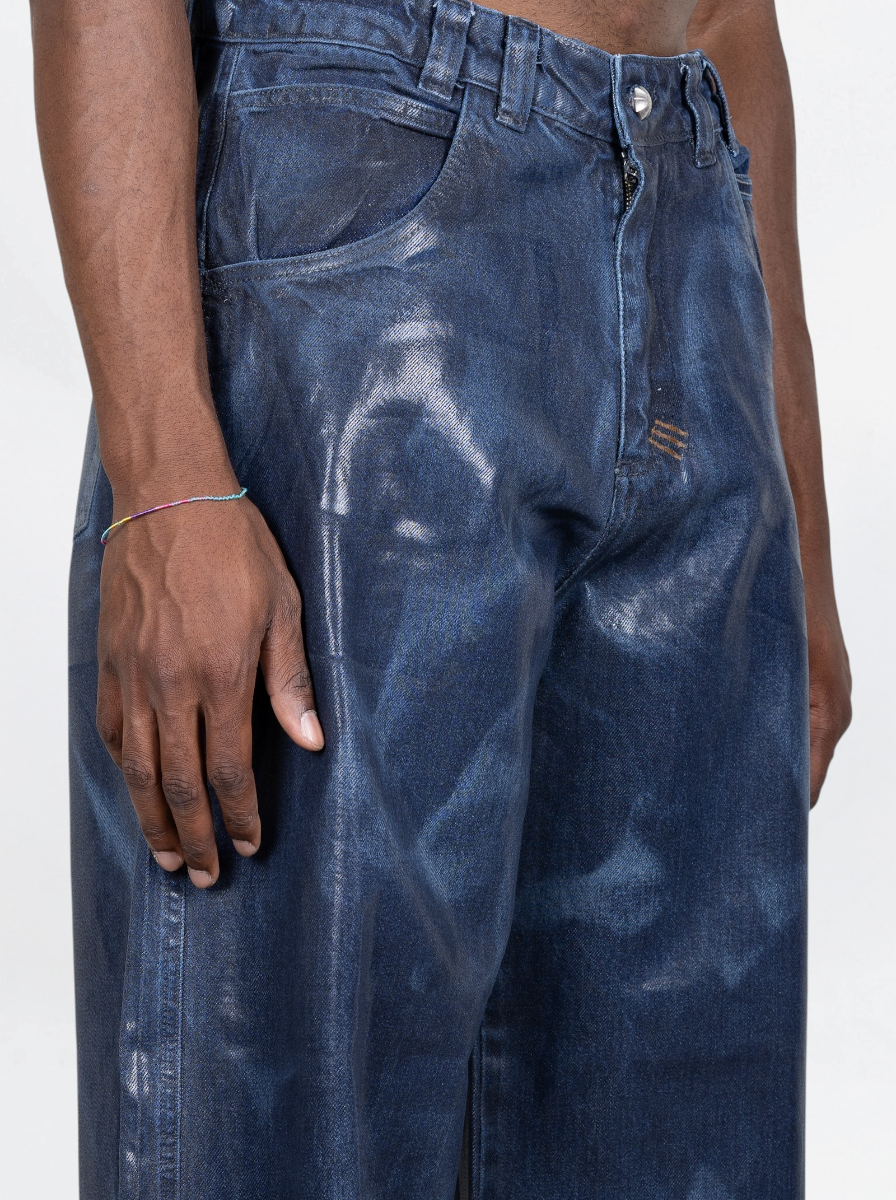 KARMINE - JEANS LUCYD SKIN - SCURO BLU