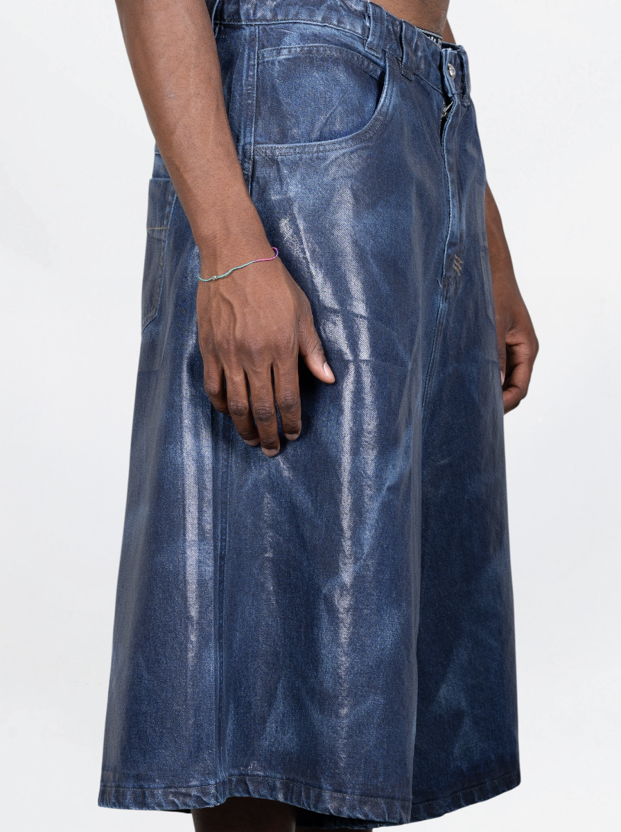 KARMINE - JORTS LUCYD SKIN - SCURO BLU