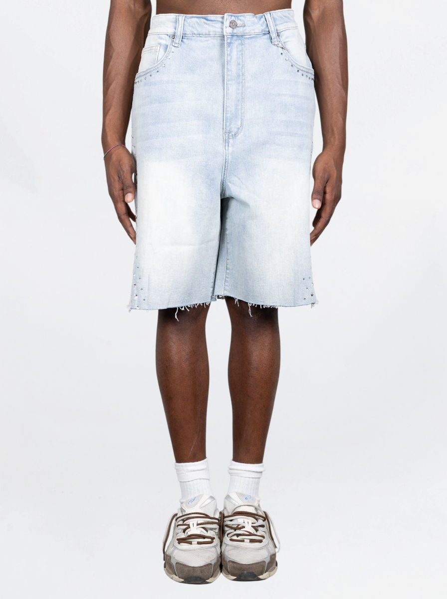 PAPER MONEY - JORTS SWEAT DENIM