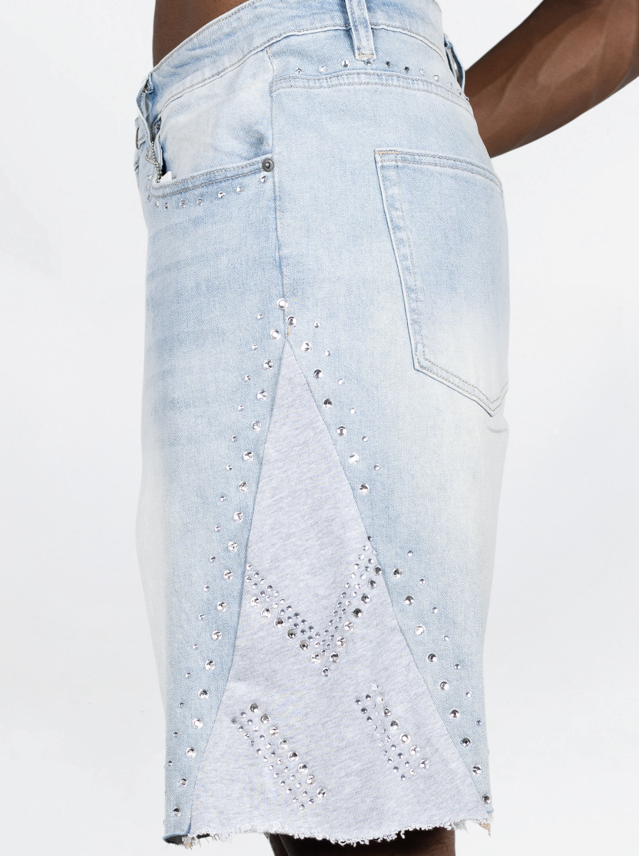 PAPER MONEY - JORTS SWEAT DENIM