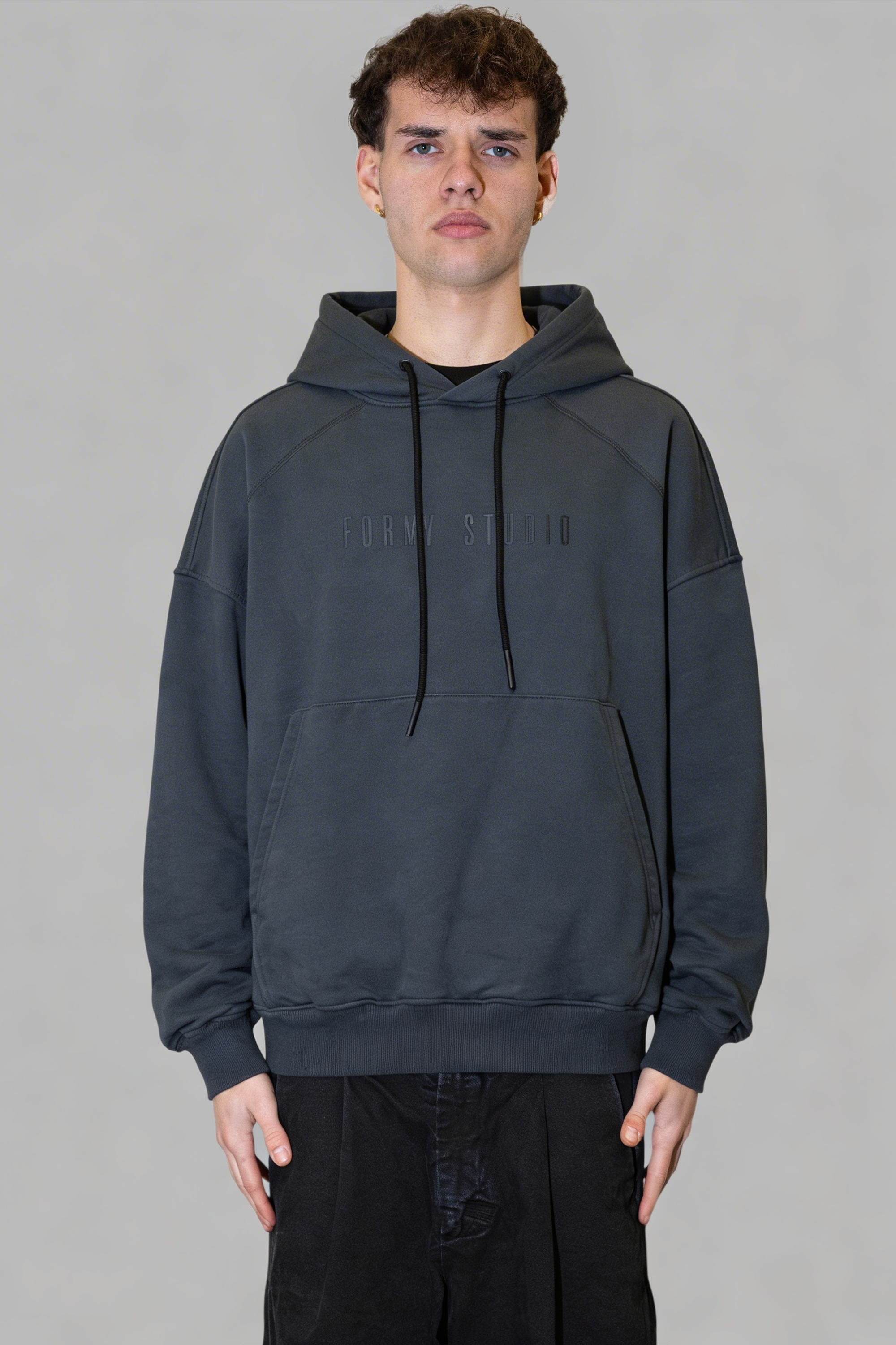 FORMY STUDIO - HOODIE GIRGIO - LOGO NERO