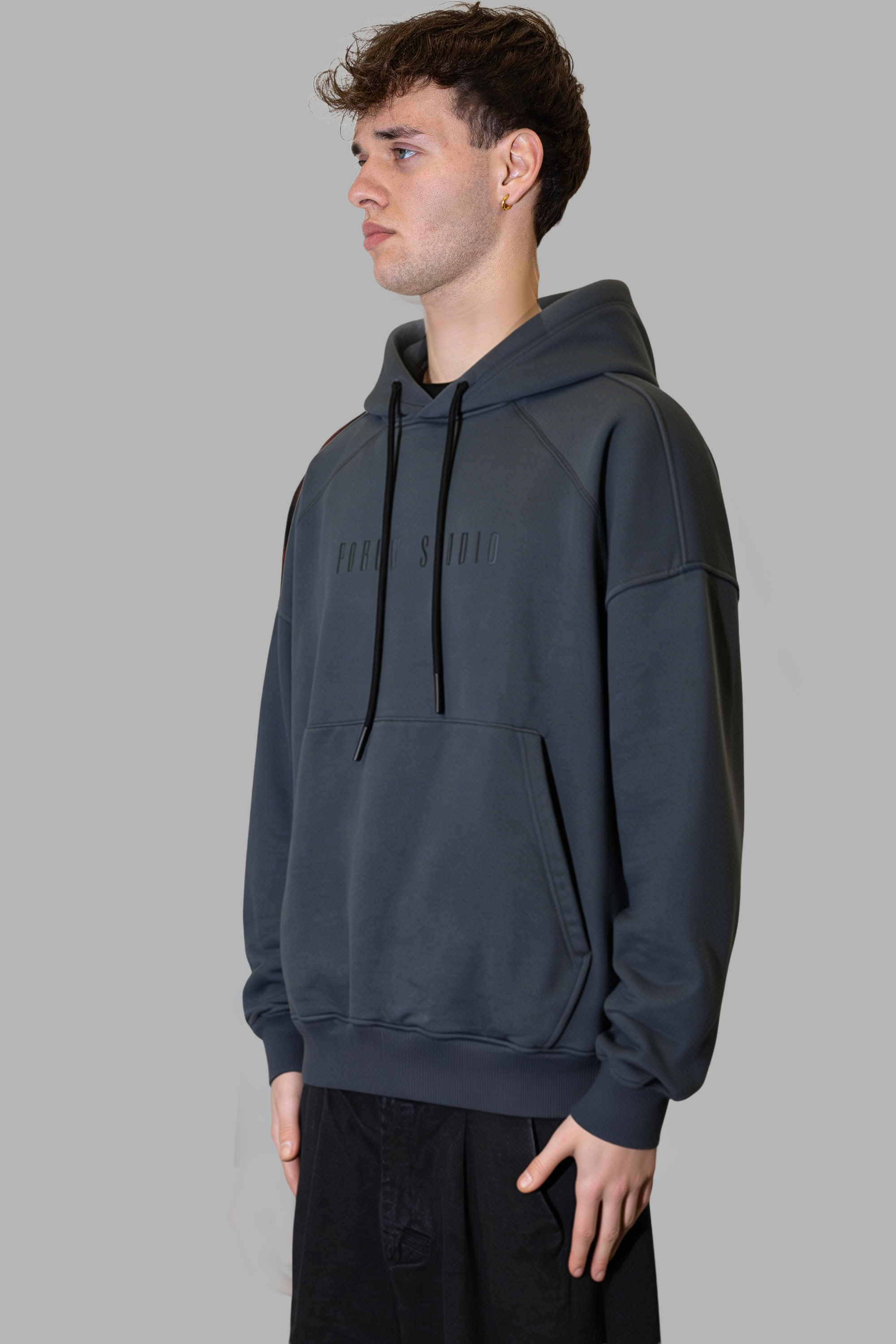 FORMY STUDIO - HOODIE GIRGIO - LOGO NERO